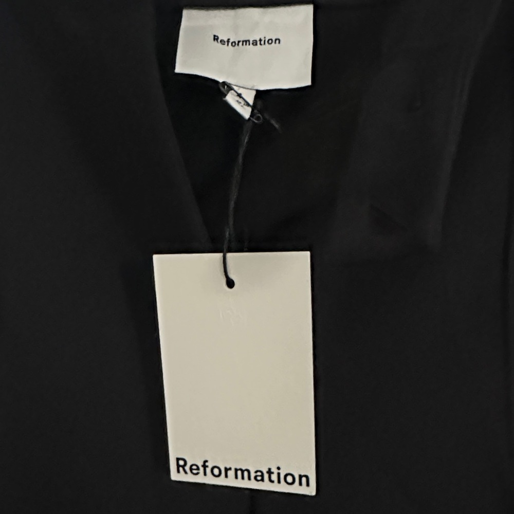 Reformation Black teddy pants - Picture 4 of 7